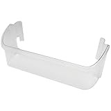 Frigidaire 240323002 Single Unit Door Bin for Refrigerator, Clear Plastic, 20 in