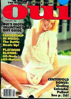 OUI MAGAZINE----FEBRUARY 1986 ISSUE