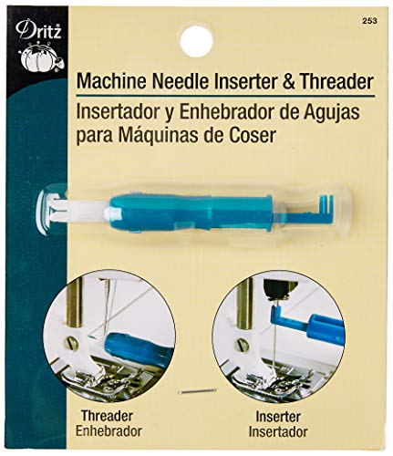 Book Cover Dritz 253 Machine Needle Inserter & Threader for Sewing