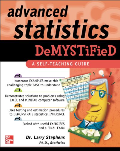 Book Cover Advanced Statistics Demystified