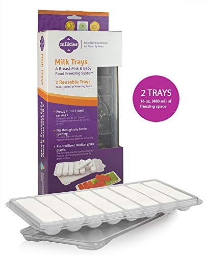 Book Cover Milkies Milk Trays: Freeze Your Milk in 1oz Sticks