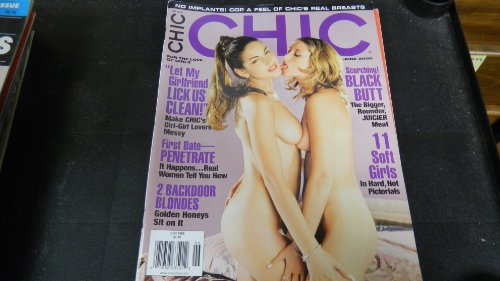 Chic Busty Adult Magazine June 2000 2 Backdoor Blondes