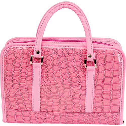 Pink Faux Leather Bible Cover/ Purse/ Case