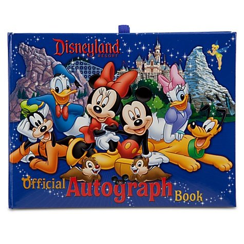 Disneyland Resort Official Autograph Book