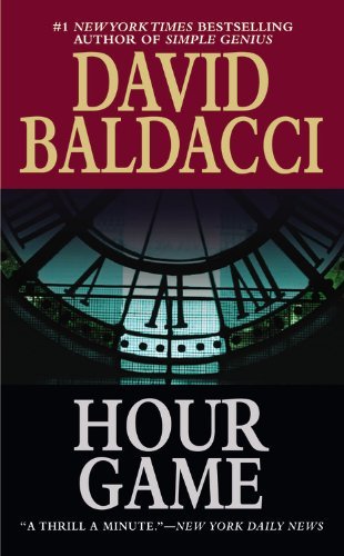 2 Novels by David Baldacci--Hour Game, True Blue