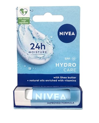 Nivea 4.8g Pure Water and Aloe Lip Hydro Care