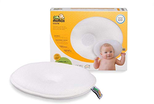 Book Cover MIMOS Baby Pillow (L) - Air flow Safety (TUV certification) - Size L (0 - 3 months)