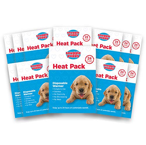 Snuggle Puppy Replacement Heat Packs - 12 Odourless, Long Lasting Disposable Hand Warmers Made with All Natural Ingredients