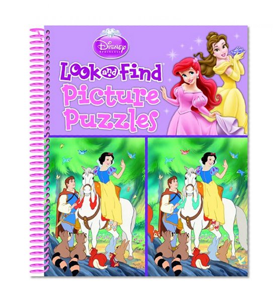 Disney Princess Look and Find Picture Puzzles
