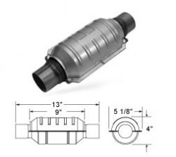 MagnaFlow 53005 Universal Catalytic Converter 49 State (Exc.CA) 1992-1992 Acura Legend