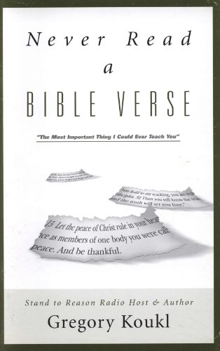 Never Read a Bible Verse
