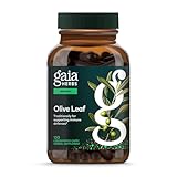 Gaia Herbs Olive Leaf - Traditional Immune Health Support - Immune System Supplement with Olive Leaf Extract & Oleuropein* - 120 Vegan Liquid Phyto-Caps (120 Servings)