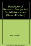 Handbook of Research Design And Social Measurment (Second Edition)