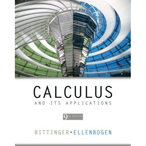 Calculus and Its Applications 9th Edition (Book Only)