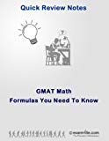 GMAT: Math Formulas You Need To Know (Quick Review Notes)