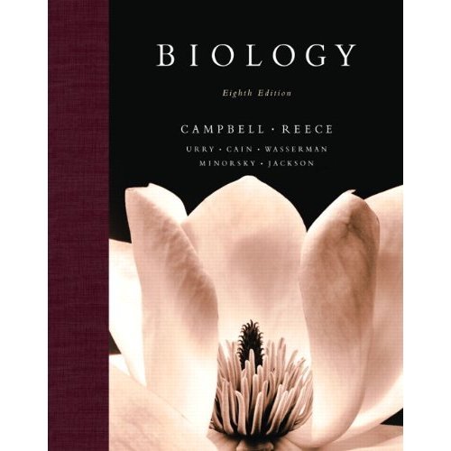 Biology By Campbell & Reece 8th Edition (Book Only)