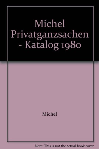 Michel Privatganzsachen - Katalog 1980