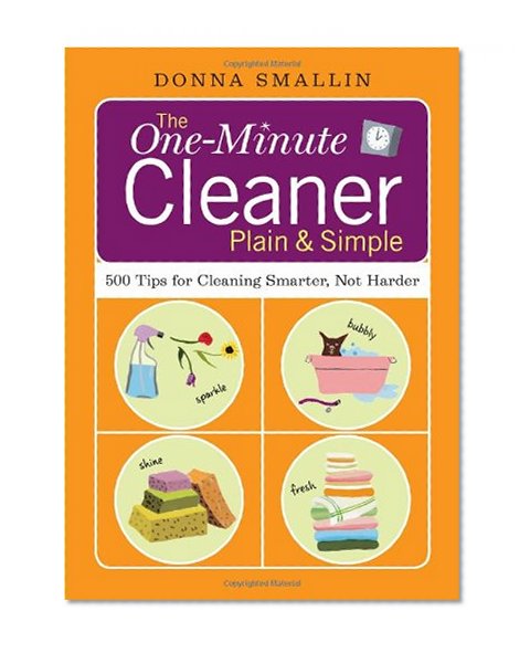 The One-Minute Cleaner Plain & Simple: 500 Tips for Cleaning Smarter, not Harder