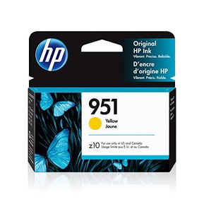 HP 951 | Ink Cartridge | Yellow | Works with HP OfficeJet Pro 251dw, 276dw, 8600 Series, 8100 | CN052AN