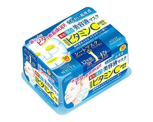KOSE Clear Turn Essence Vitamin C Facial Mask