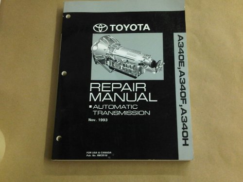 Toyota Repair Manual(Automatic Transmission) A340E, A340F, A340H40