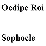 Oedipe Roi [Translated] (French Edition)