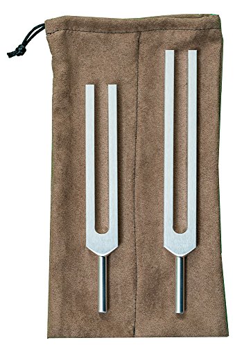 Book Cover C&G Tuning Forks - Body Tuners with Bag by Omnivos