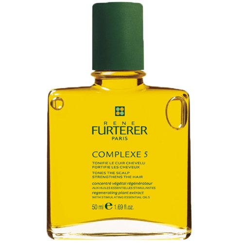 Rene Furterer Pre-Shampoo Detox Scalp Treatment, Yellow, 1.69 Fl Oz