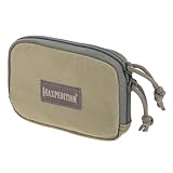 Maxpedition Hook-and-Loop Zipper Pocket, Khaki-Foliage, 5 x 7-Inch