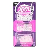 Goody Elastics 01046 LTX Clear Assorted Comb 250/Pack, 1 Count