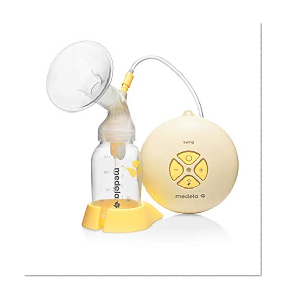 Medela - Tire-lait électrique simple pompage Swing - Technologie stimulation et expression - Petit et silencieux
