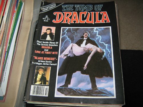 The Tomb of Dracula Magazine (Dracula and Love At First Bite , Black Genesis, October 1979 Volume 1 #1)