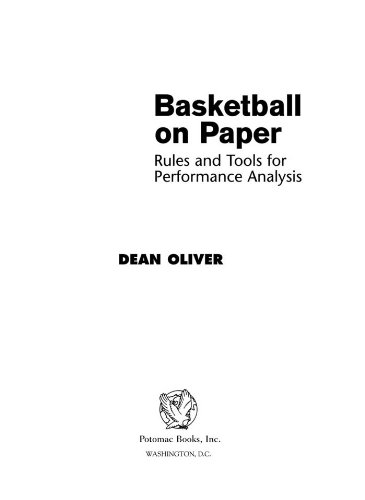Basketball on Paper: Rules and Tools for Performance Analysis