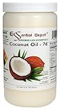Essential Depot Coconut Oil - 1 Quart - 32 Oz. - Food Grade 32 Ounces