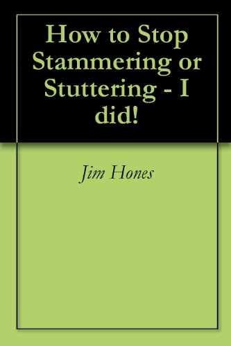 How to Stop Stammering or Stuttering - I did!