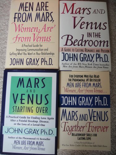 John Gray Collection: Men Are From Mars, Women Are From Venus+Mars & Venus in the Bedroom+Mars & Venus Starting Over+Mars & Venus Together Forever