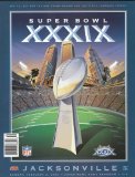 Super Bowl Xxxix 39 Jacksonville Program (2005 New England Patriots Vs Philadelphia Eagles)