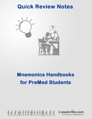 Mnemonics Handbook for Premed Students: Biology, Physiology, Chemistry and Physics (Quick Review Notes)