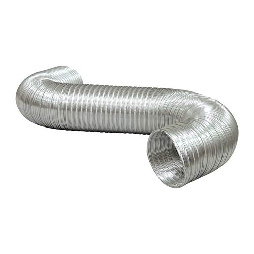 Deflect -o Dryer Vent Hose - for Dryer - 96.0 Length - Aluminum