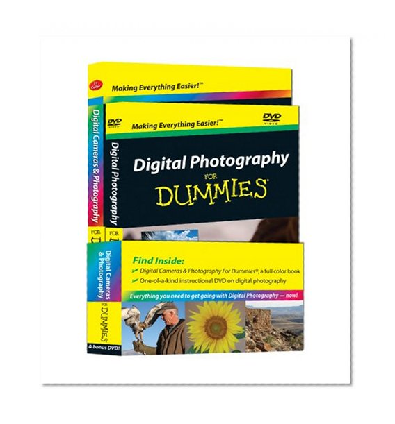 Digital Photography For Dummies, DVD + Book Bundle