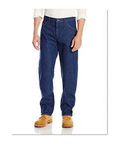 Wrangler Men's Flame Resistant Relaxed Fit Jean,Blue,42x32