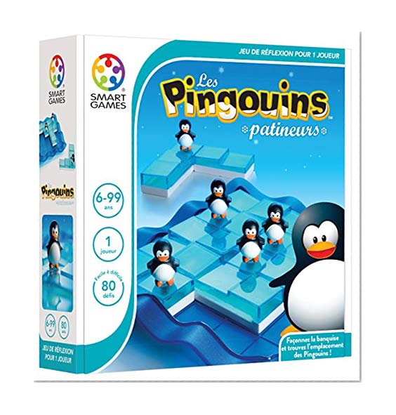 Smart Games - SG 155 FR - Jeu de Société - Les Pingouins Patineurs