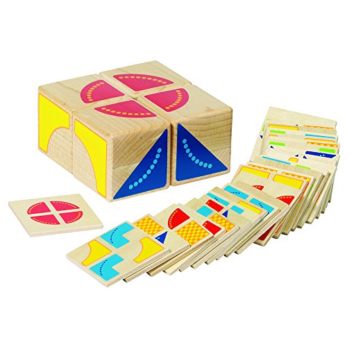 Goki - 2041813 - Puzzle En Bois À Encastrement - Kubus