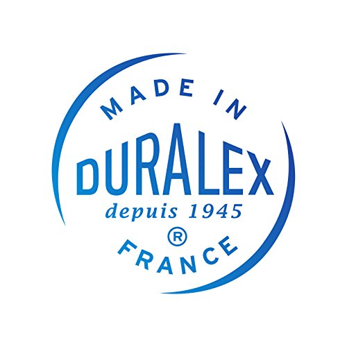 Duralex - Service de 6 Saladiers Ronds avec couvercle bleu Lys