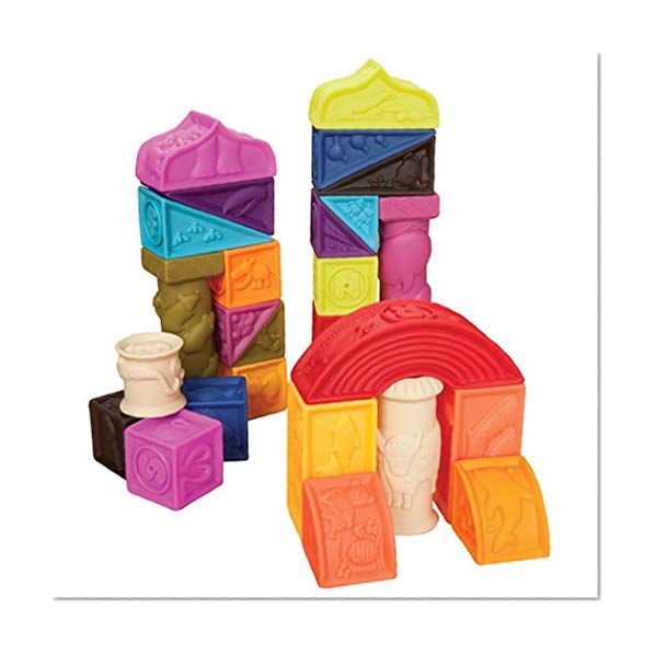 Book Cover B. Toys Elemenosqueeze A To Z Architectural Blocks