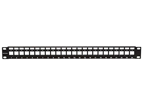 Monoprice Keystone Jack Panel, 24 ports