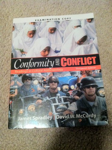 Conformity and Conflict: Readings in Cultural Anthropology