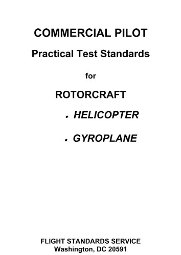 Commercial Pilot Practical Test Standards for Rotorcraft, Helicopter and Gyroplane