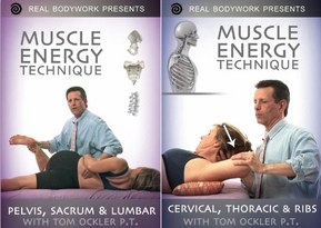 Muscle Energy Techniques Medical Massage Video 2 DVD Set - Volume 1 Pelvis Sacrum & Lumbar Back, Volume 2 Cervical Neck, Thoracic Spine & Ribs