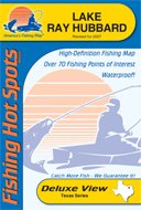 Lake Ray Hubbard Fishing Map (Texas Lake Series, A432)